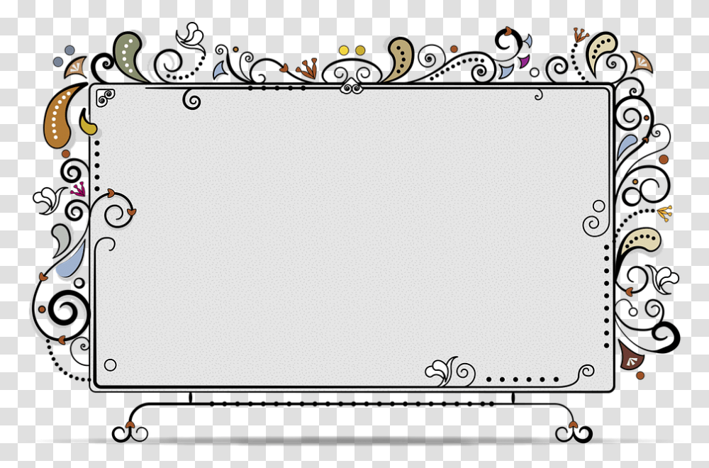 Frame Border Board Copy Space Space Empty Picture Frame, Electronics, Computer, Pc, Mobile Phone Transparent Png