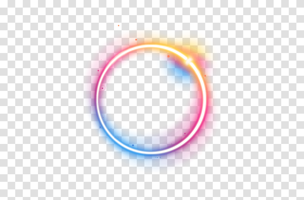 Frame Bubble Rainbow Overlay Bubbles Neon Circle, Tape, Accessories, Accessory, Light Transparent Png