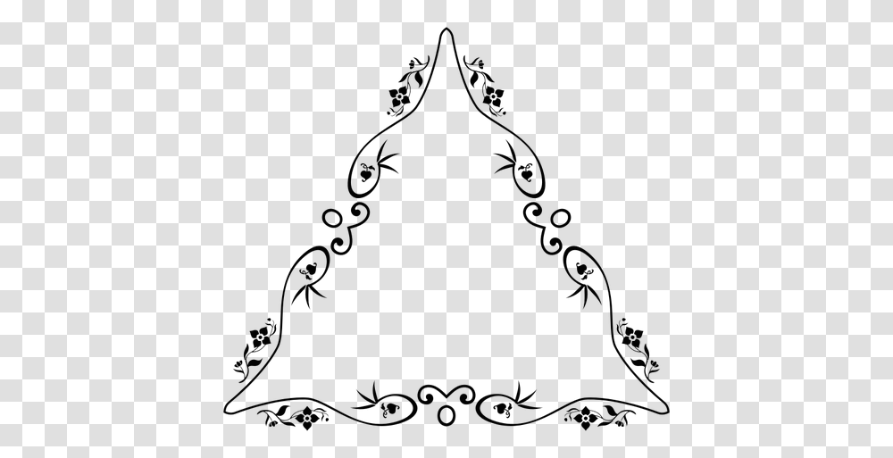 Frame Clip Art Flower, Nature, Outdoors, Silhouette, Lighting Transparent Png