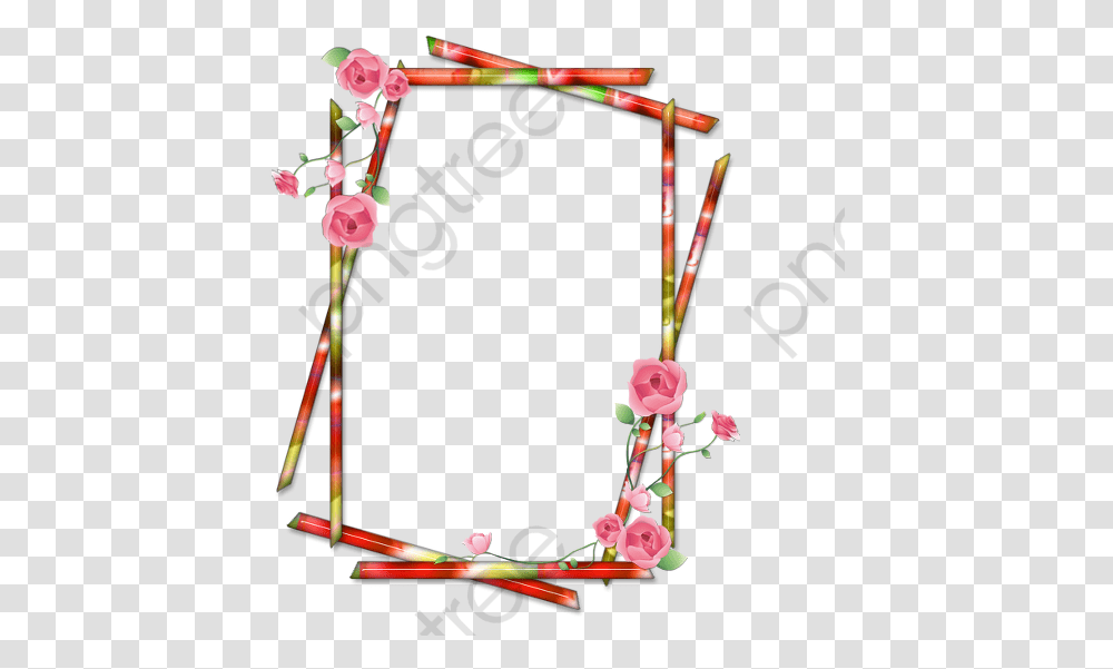 Frame Clipart Cute Cute Clipart Frame, Plant, Flower, Blossom, Bow Transparent Png