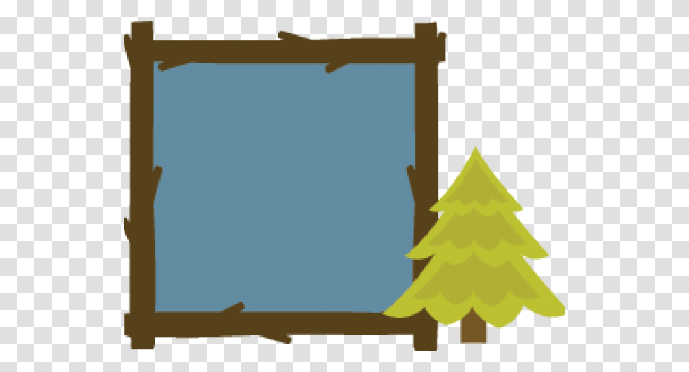 Frame Clipart Wood Camping Clipart Images Background, Plant, Tree Transparent Png