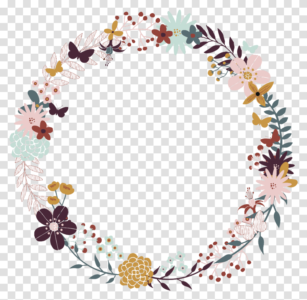 Frame Flowers Autumn Vector Flores Lizzieedits You're Like The Morning Tea, Floral Design, Pattern Transparent Png