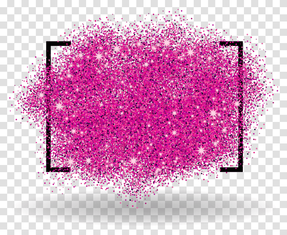 Frame Glitter Background 4asno4i Pink Glitter Background Logo, Light, Purple Transparent Png