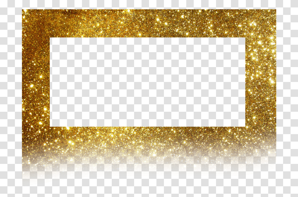 Frame Golden Background Borders Glitter Background Gold Glitter Border, Light, Lighting, Rug, Flare Transparent Png