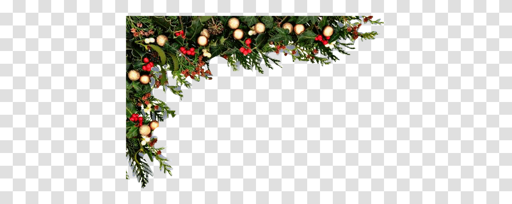 Frame Ornaments Christmas Sticker Christmas Decorations Border, Plant, Tree, Fruit, Food Transparent Png