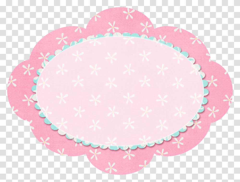 Frame Oval Baby, Birthday Cake, Dessert, Food, Rug Transparent Png