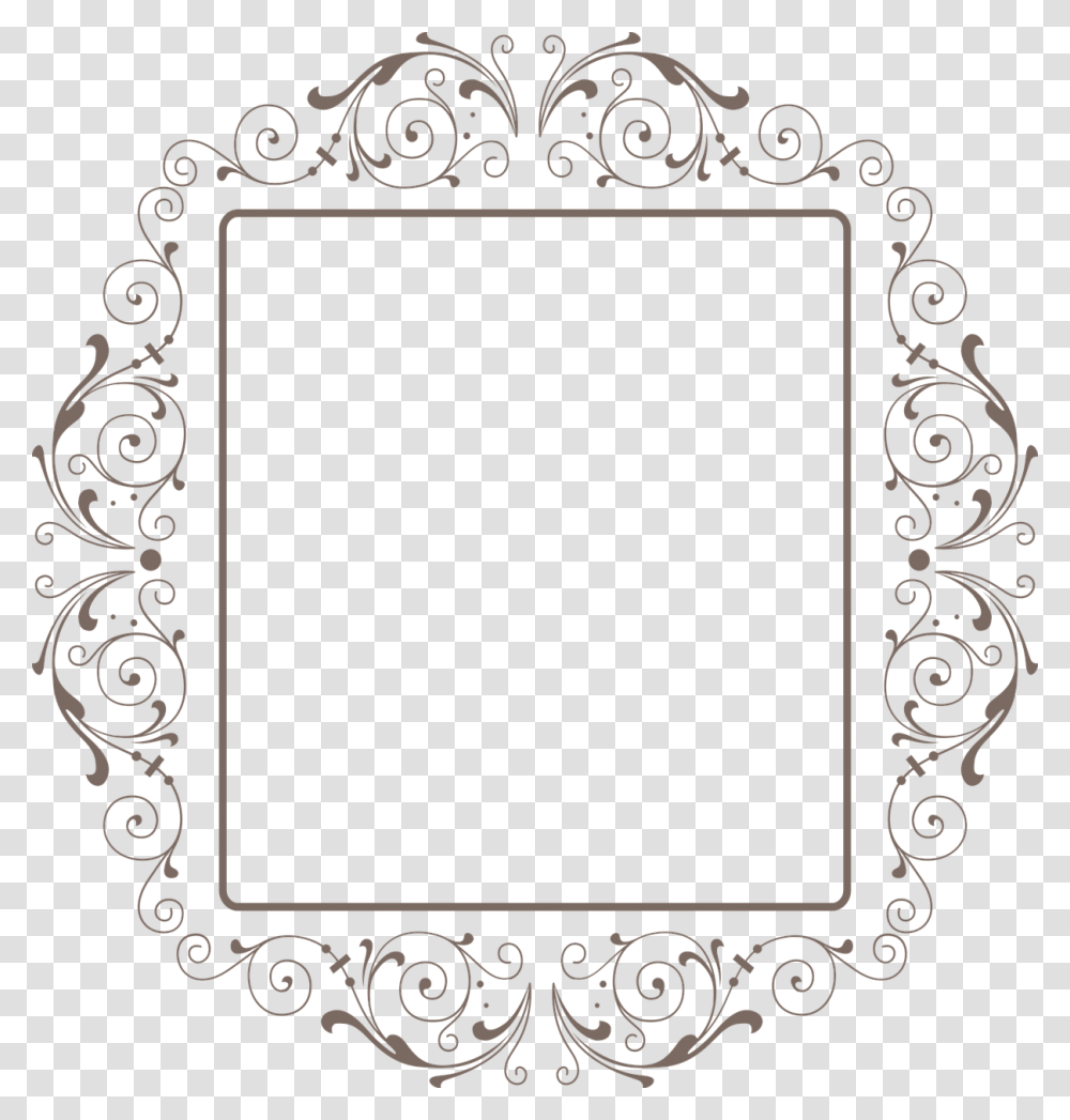 Frame Photo Classical Free Picture Circle, Rug, Pattern, Lace, Path Transparent Png