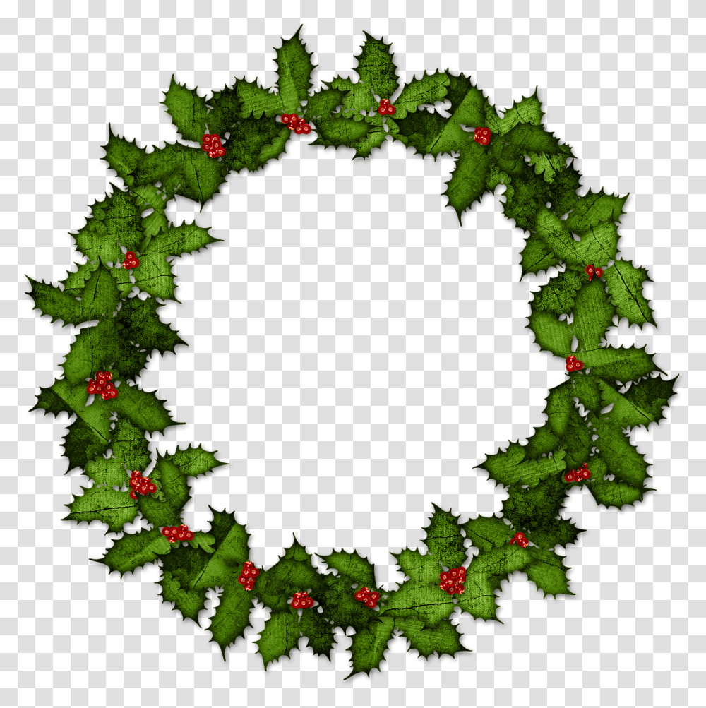 Frame Photo Frame Christmas New Year's Eve, Wreath, Green, Christmas Tree, Ornament Transparent Png