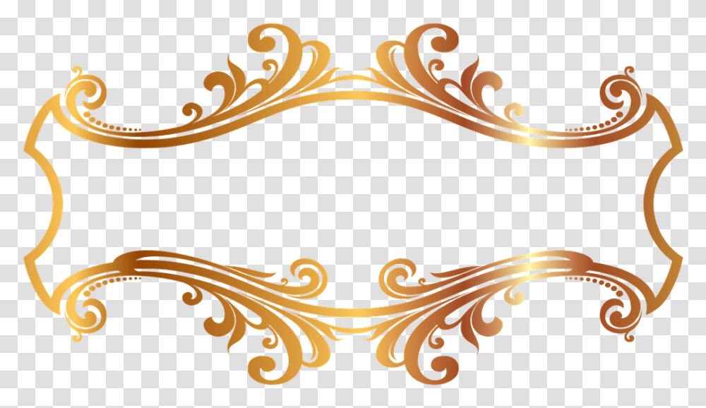 Frame Photo Tracery Gold Name Frame, Floral Design, Pattern, Graphics, Art Transparent Png