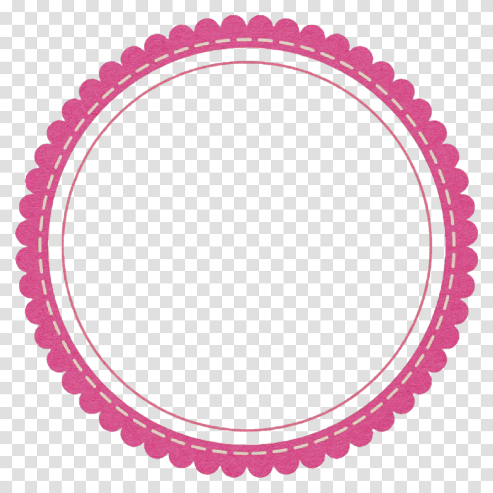 Frame Pinkframe Pink Label Etikett Roundframe Mille Et Un Cupcake, Oval, Lamp Transparent Png