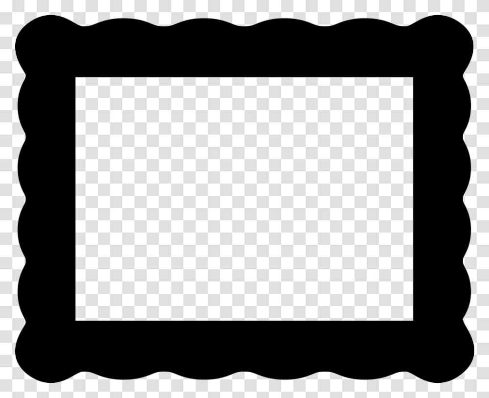 Frame Rectangular Shape Icon Free Download, Electronics, Screen, Cushion, Pillow Transparent Png