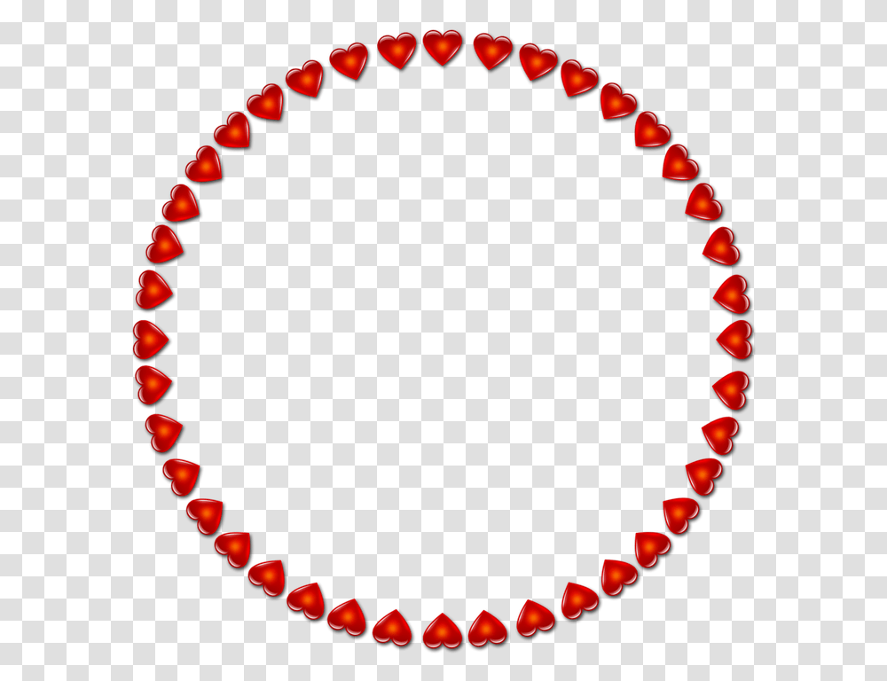 Frame Round Heart District Red Isolated Love And Peace Symbols, Bracelet, Jewelry, Accessories, Accessory Transparent Png