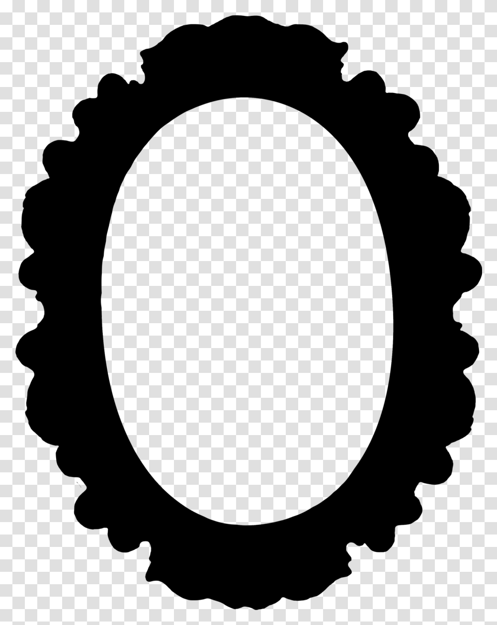 Frame Silhouette Red Oval Frame, Gray, World Of Warcraft Transparent Png