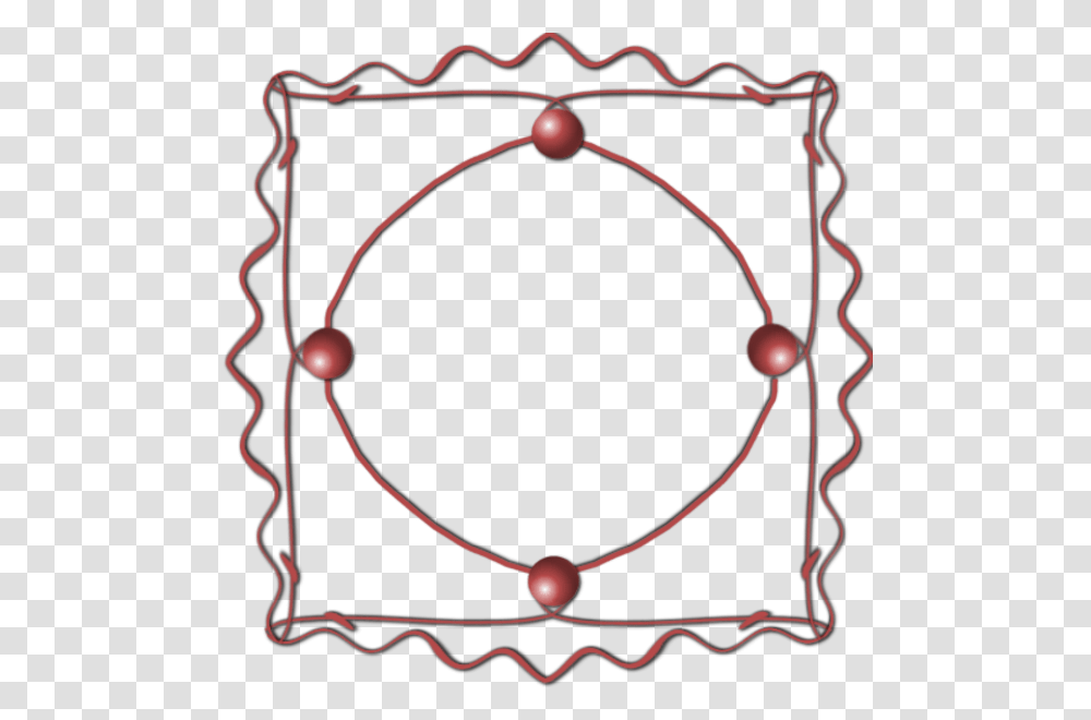 Frame Swirl And Balls Image Circle, Piercing, Necklace, Jewelry, Accessories Transparent Png