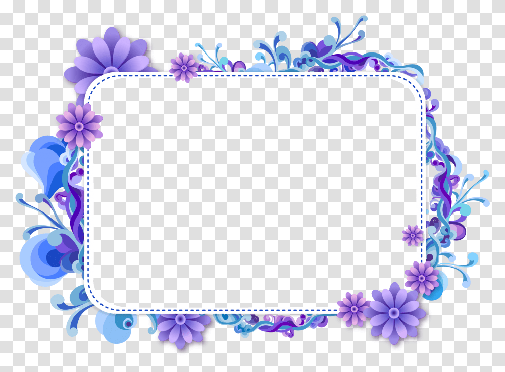 Frame Vector Frame Flower Design, Purple, Oval, Pattern Transparent Png