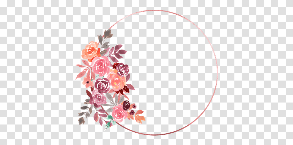 Frame Watercolor Flower Watercolor Artificial Flower, Floral Design, Pattern Transparent Png