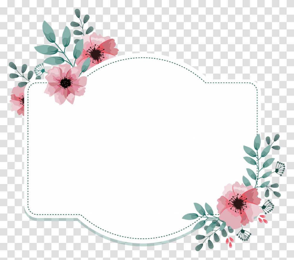 Frame Wedding Free Download, Floral Design, Pattern Transparent Png