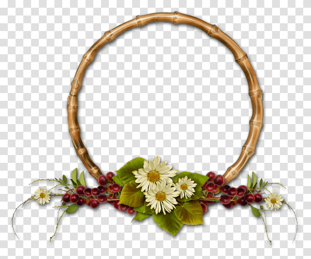 Frame With Flowers Transparent Png