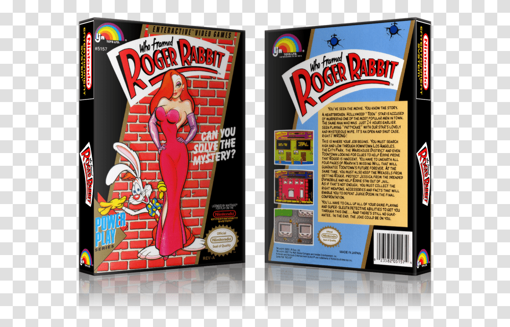 Framed Roger Rabbit Case, Label, Advertisement, Poster Transparent Png