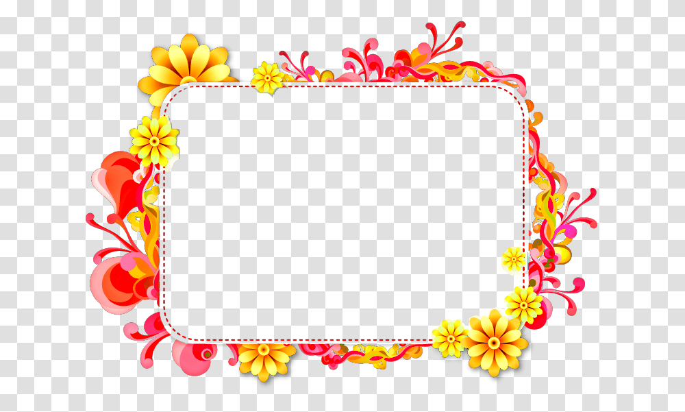 Frames Full Hd, Floral Design, Pattern Transparent Png