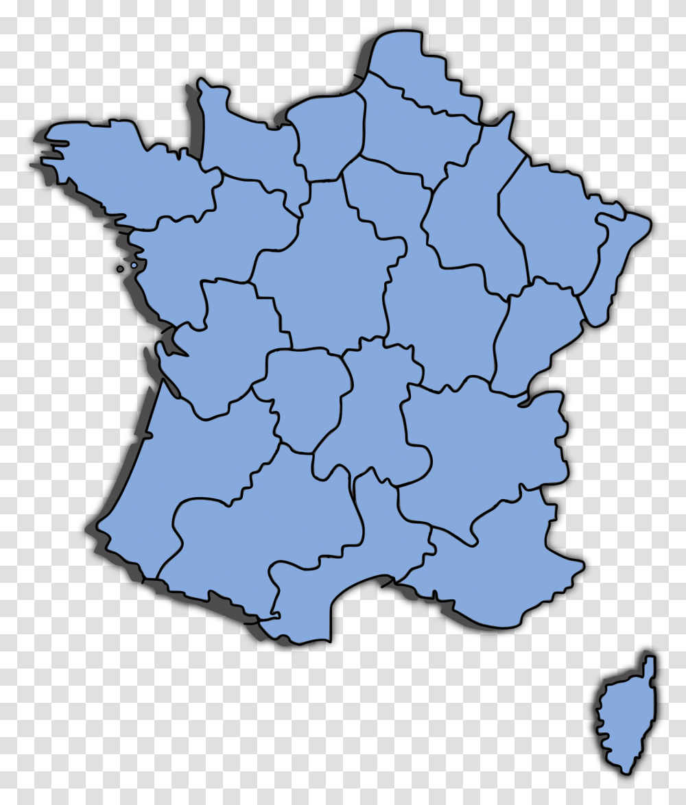 France, Country, Map, Diagram, Atlas Transparent Png