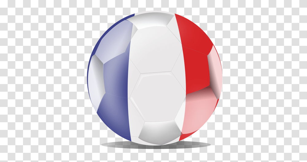 France Flag Football & Svg Vector File Soccer Ball, Team Sport, Sports Transparent Png