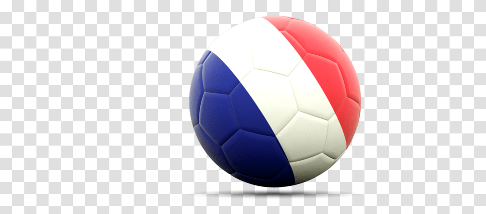 France Football Flag Football With French Flag, Soccer Ball, Team Sport, Sports, Sphere Transparent Png