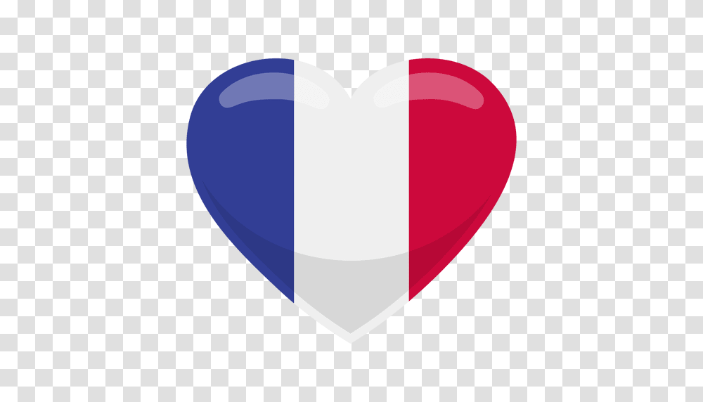 France Heart Flag, Plectrum, Ball Transparent Png