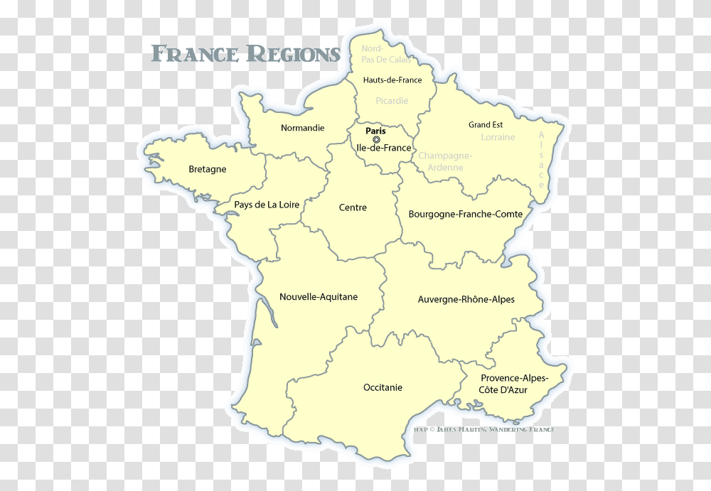 France Regions Map, Diagram, Atlas, Plot Transparent Png