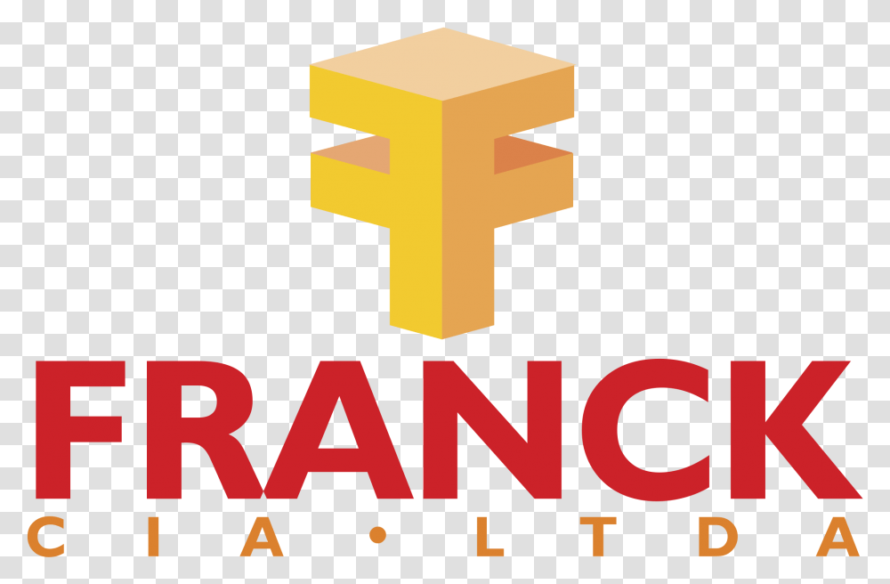 Franck Cia Logo Franck, Cross, Symbol, Text, Alphabet Transparent Png