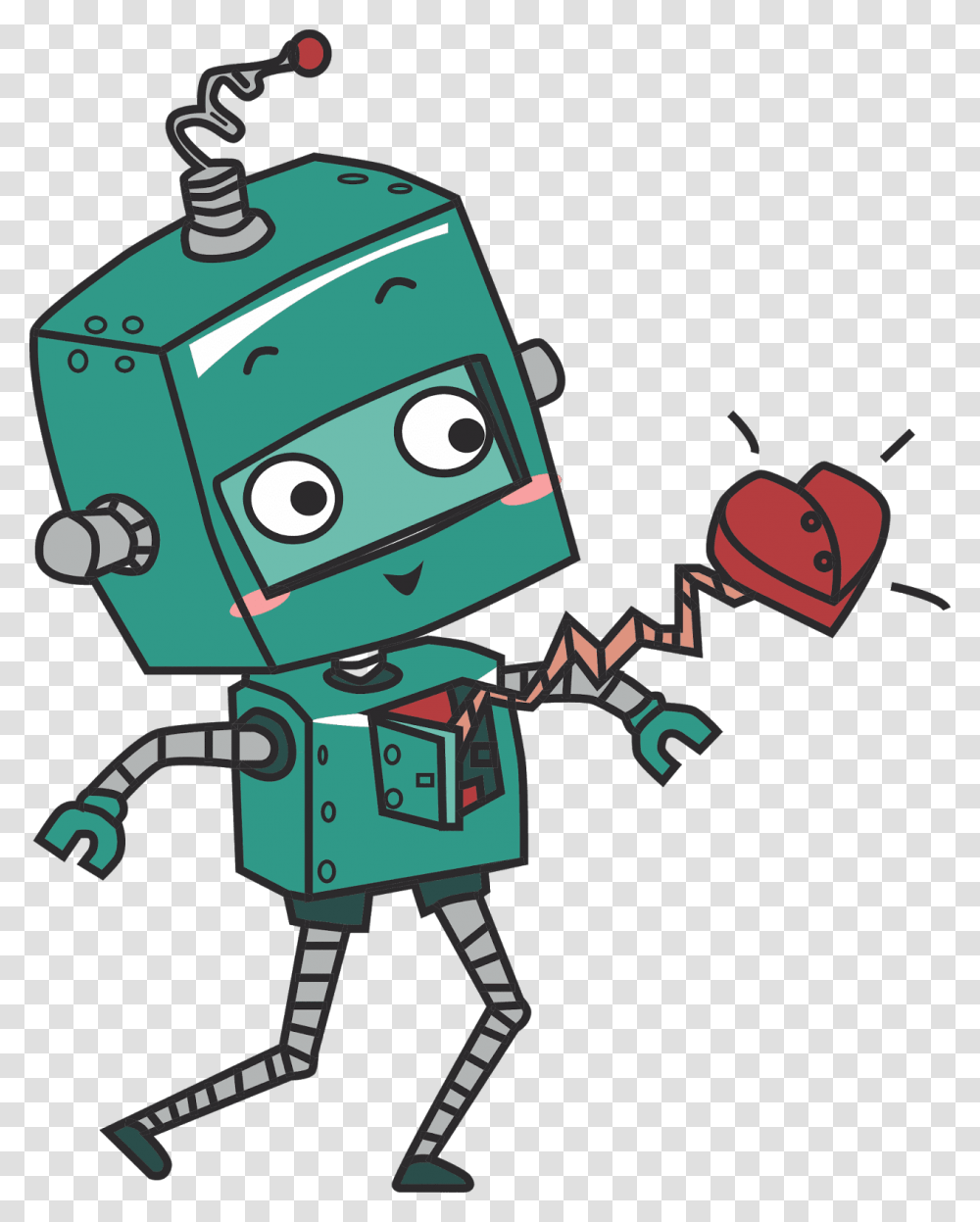 Franelas Para Parejas Goals, Robot Transparent Png