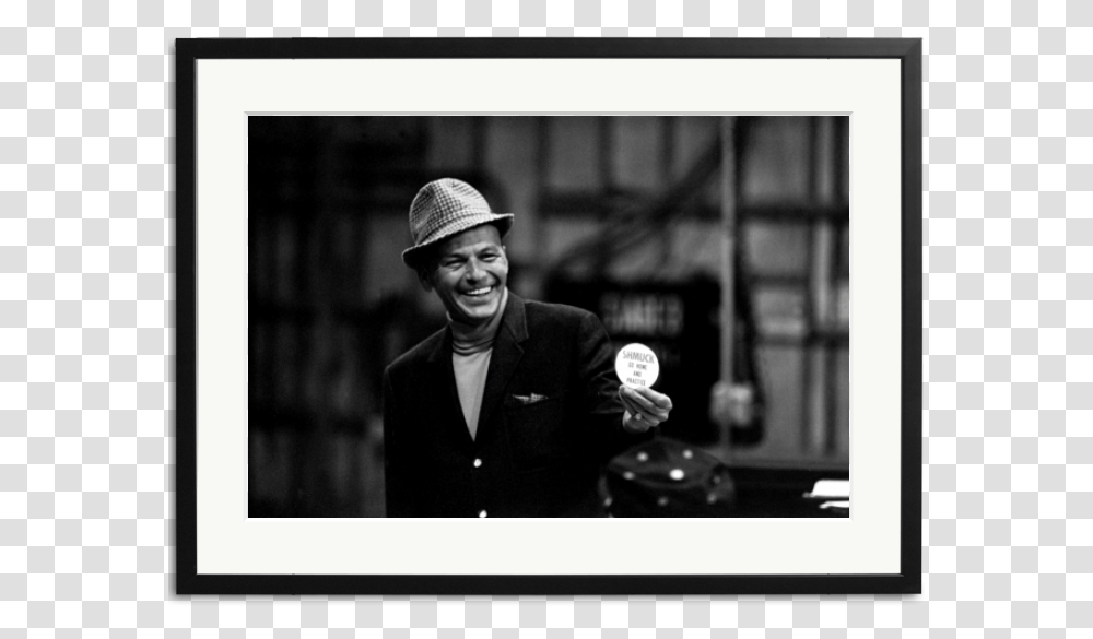 Frank Sinatra Life Magazine, Person, Hat, Face Transparent Png