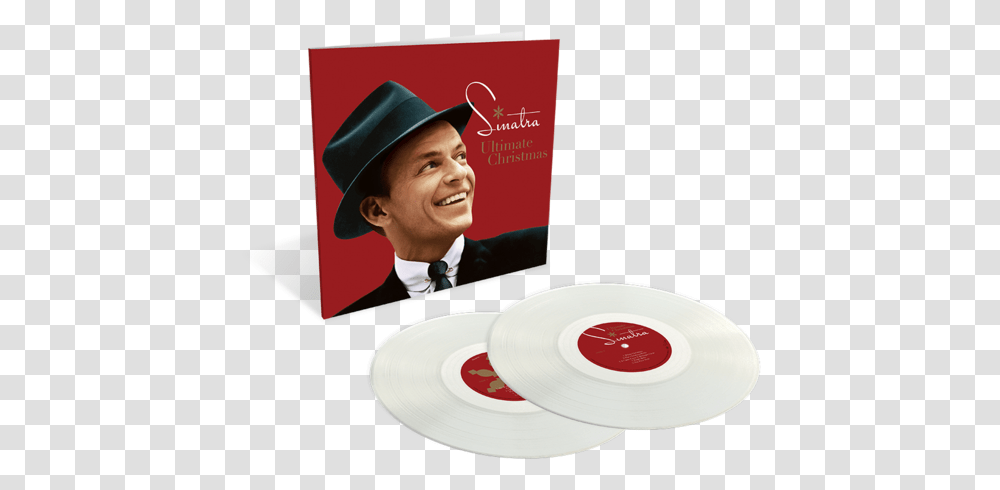 Frank Sinatra Ultimate Christmas Vinyl, Person, Human, Hat Transparent Png