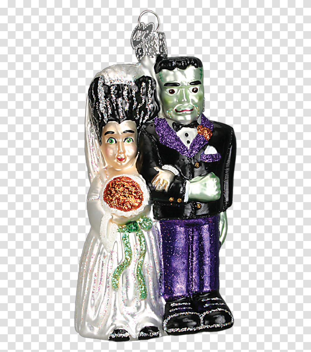 Frankenstein And Bride Christmas Day, Doll, Toy, Person, Human Transparent Png