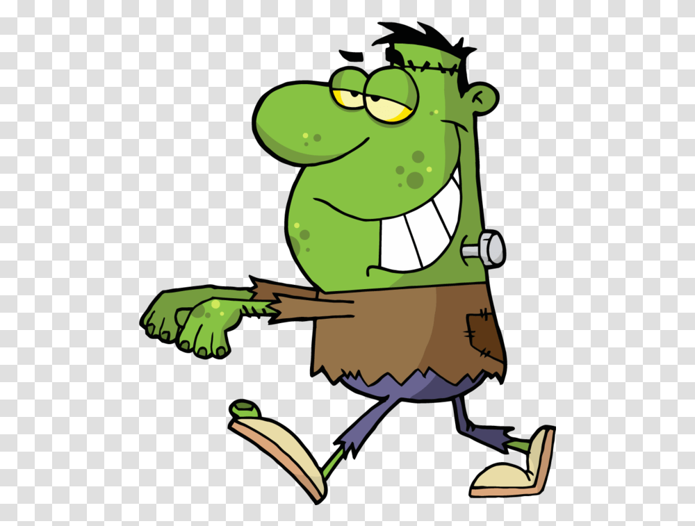 Frankenstein Halloween Drawing Plant Fictional Character, Amphibian, Wildlife, Animal, Graphics Transparent Png
