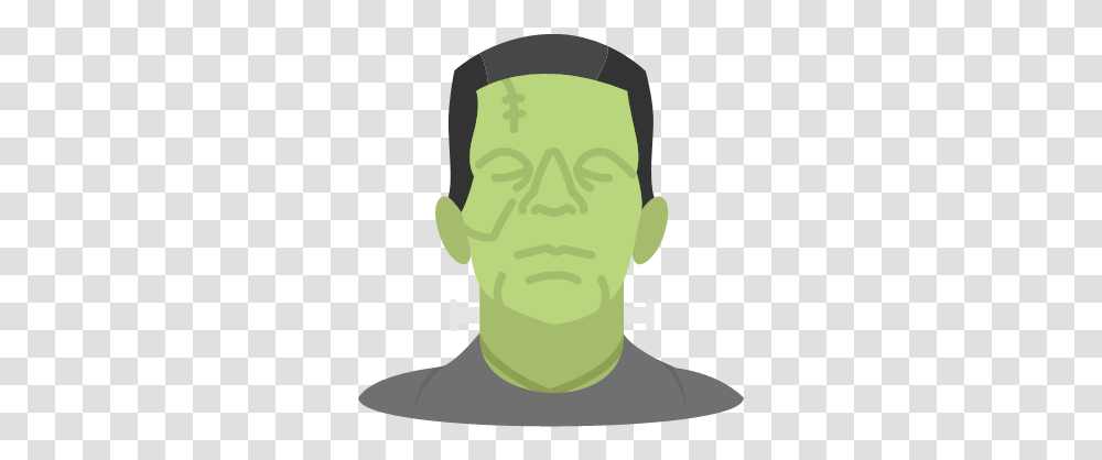 Frankenstein Halloween Monster Icon, Head, Face, Jaw, Clothing Transparent Png