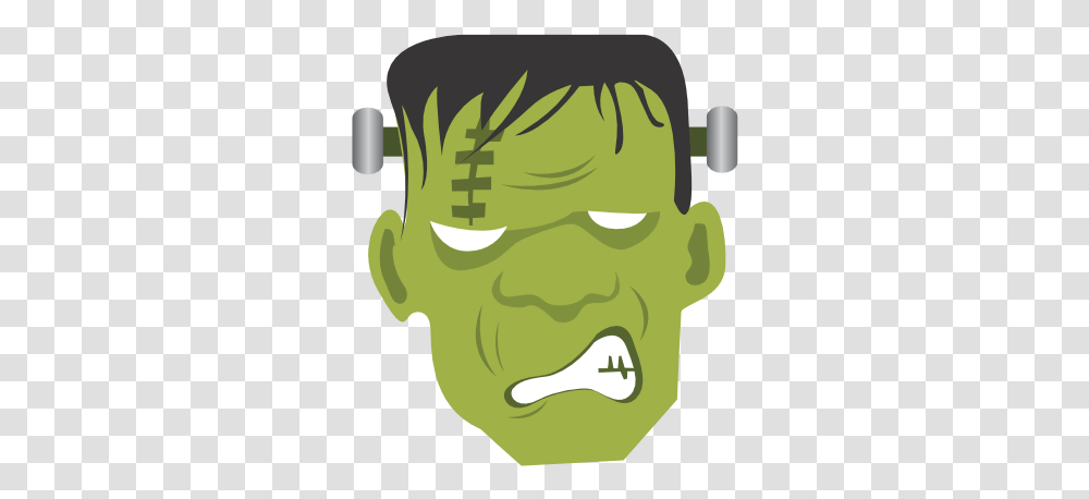 Frankenstein Hd Frankenstein Clipart, Face, Head, Green, Plant Transparent Png