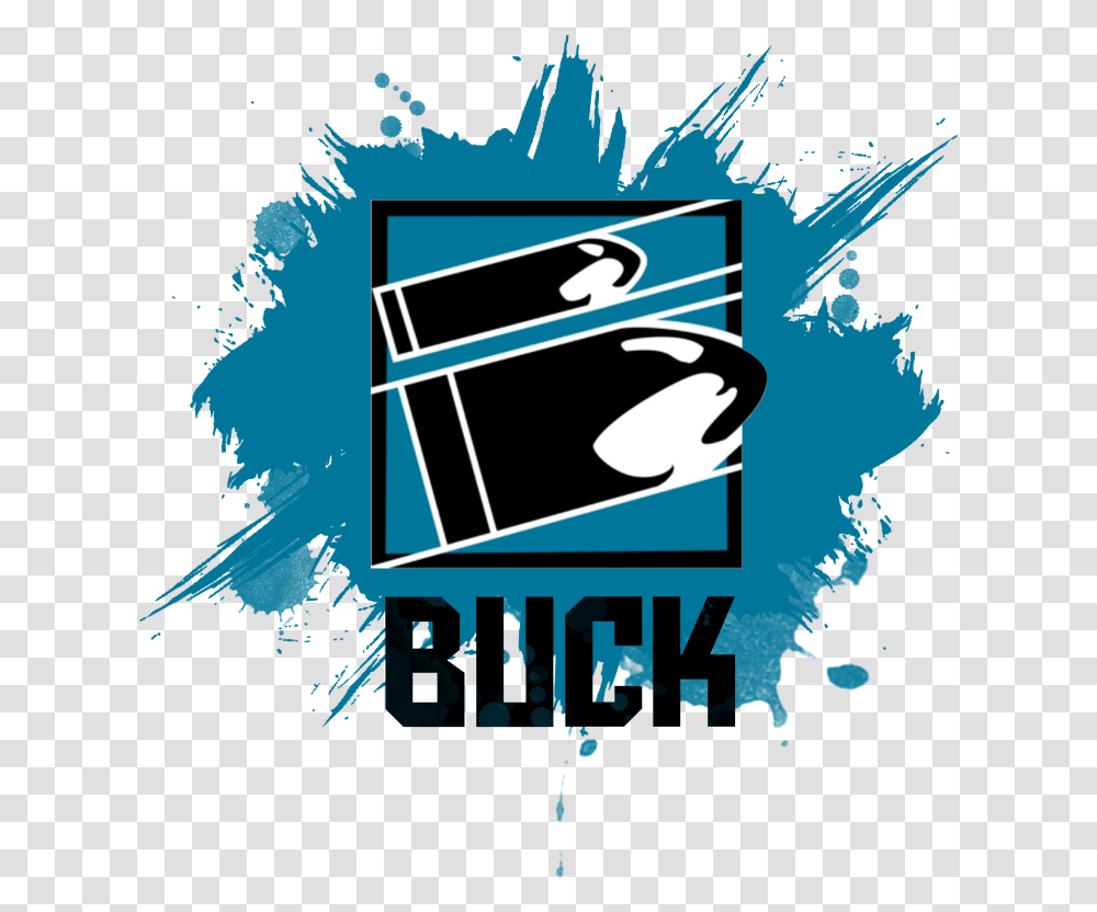 Frankkesh Buck Rainbow Six Siege Home Rug Rh Threadless Buck Rainbow Six Logo, Poster Transparent Png