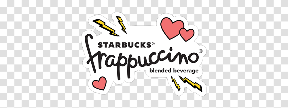 Frappuccino, Label, Alphabet, Heart Transparent Png