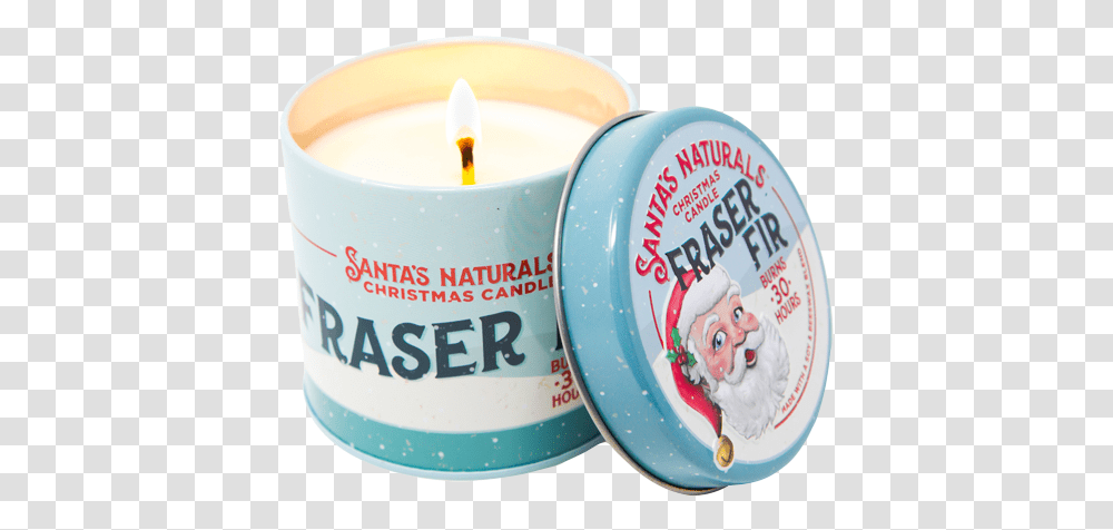 Fraser Fir Christmas Candle Simple Candle Transparent Png