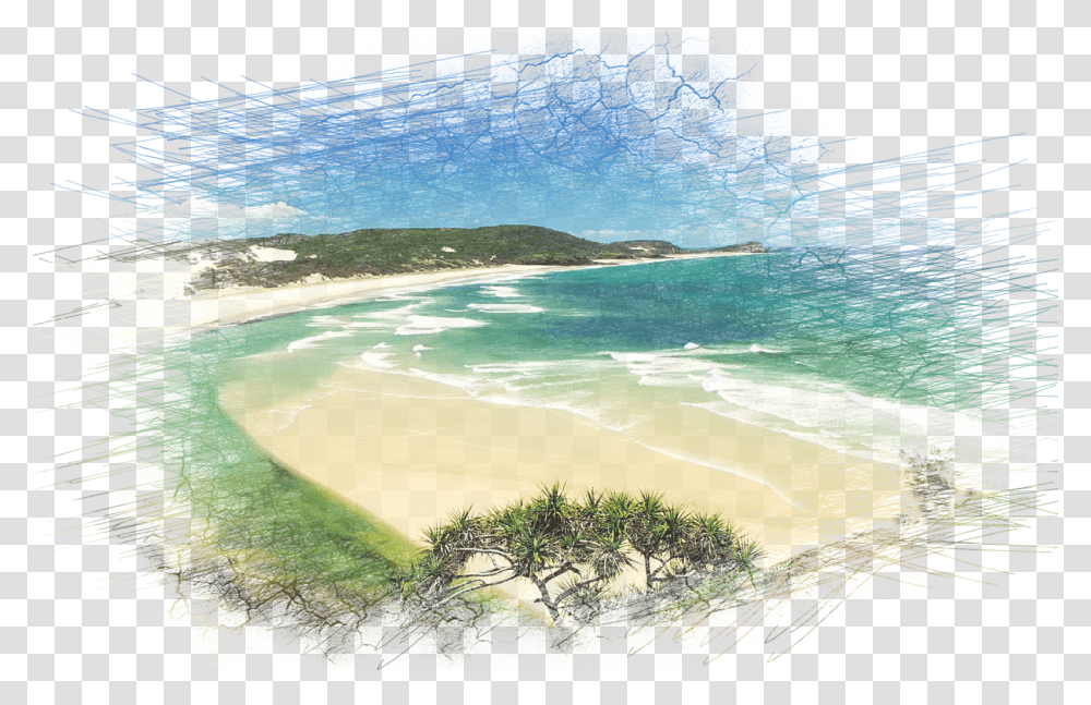 Fraser Island, Outdoors, Nature, Sea, Water Transparent Png