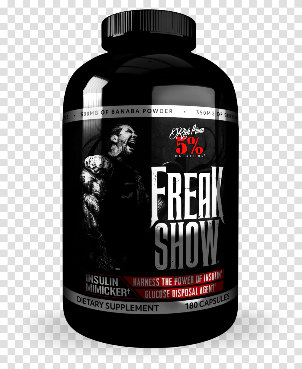 Freak Show Insulin MimickerData Max Width 2000 Freak Show 5 Nutrition, Tin, Can, Person, Human Transparent Png