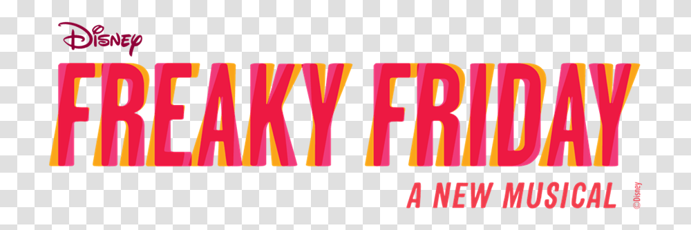 Freaky Friday Musical Logo, Word, Number Transparent Png