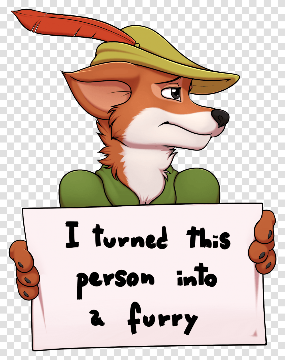 Freckles Robin Hood Turn Into A Furry, Mammal, Animal Transparent Png