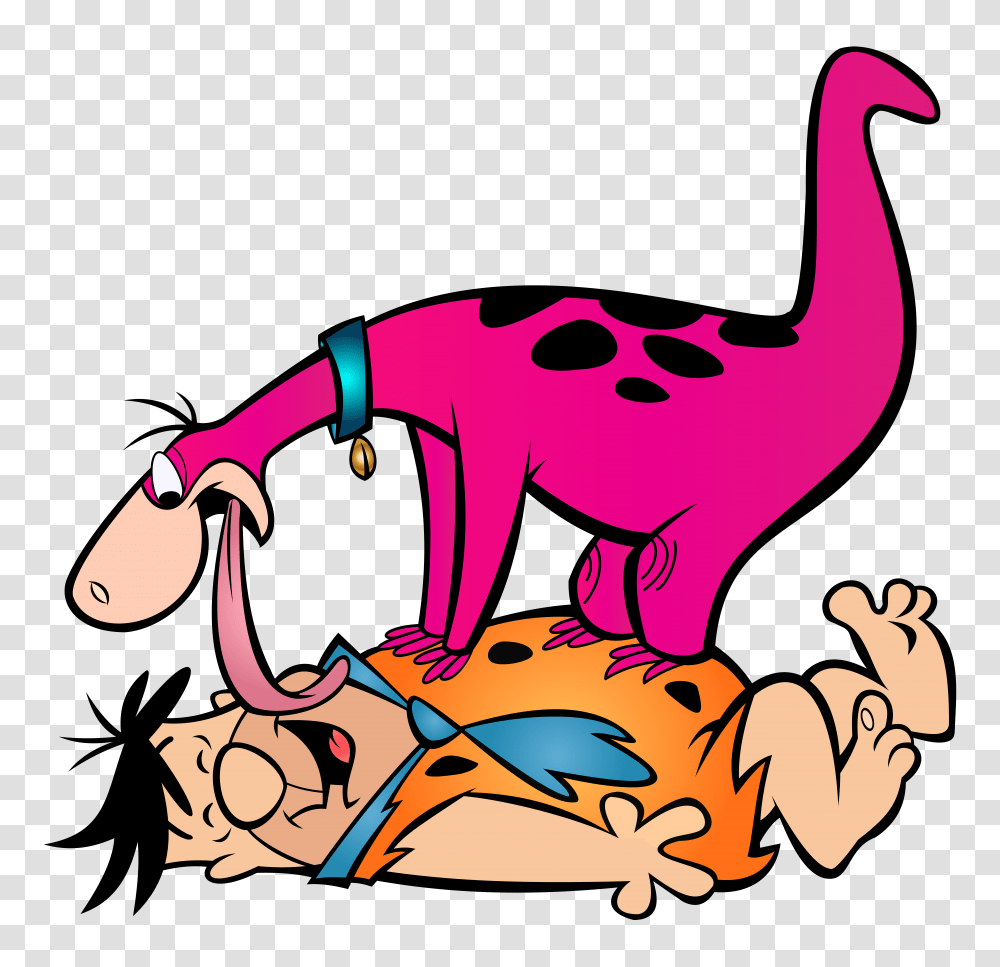 Fred Flintstone And Dino Clip Art Gallery, Animal, Mammal, Logo Transparent Png