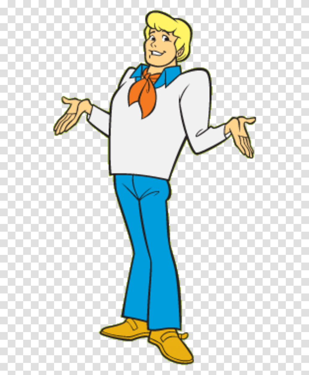 Fred Scooby Doo Characters, Person, Pants, People Transparent Png