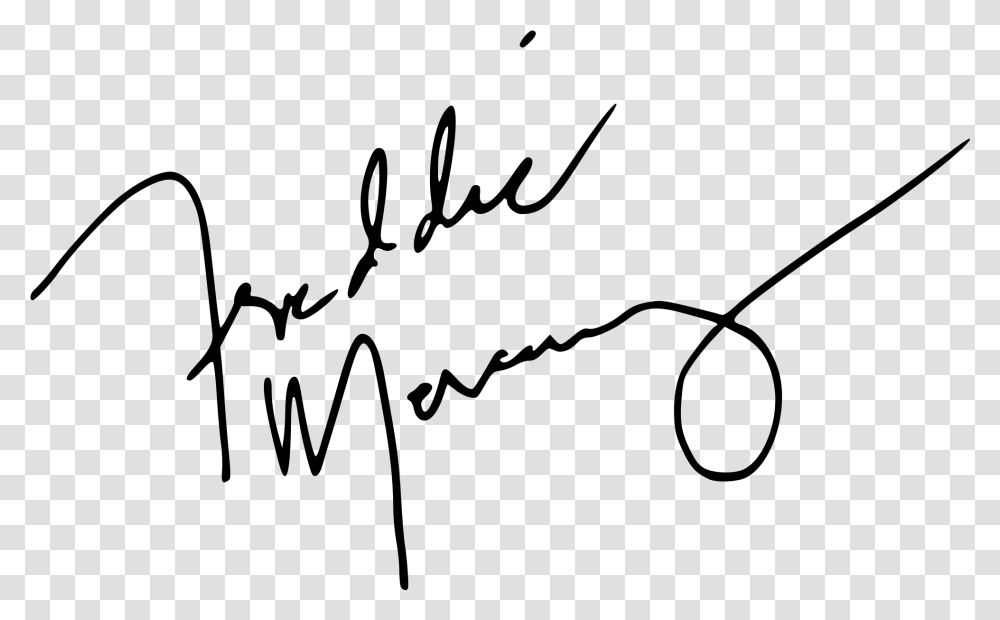 Freddie Mercury Freddie Mercury Signature, Gray, World Of Warcraft Transparent Png