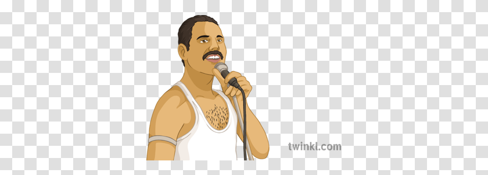 Freddie Mercury History People Famous Artist Musican Singing, Person, Clothing, Leisure Activities, Face Transparent Png