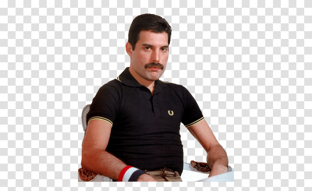 Freddie Mercury Sitting, Person, Human, Apparel Transparent Png