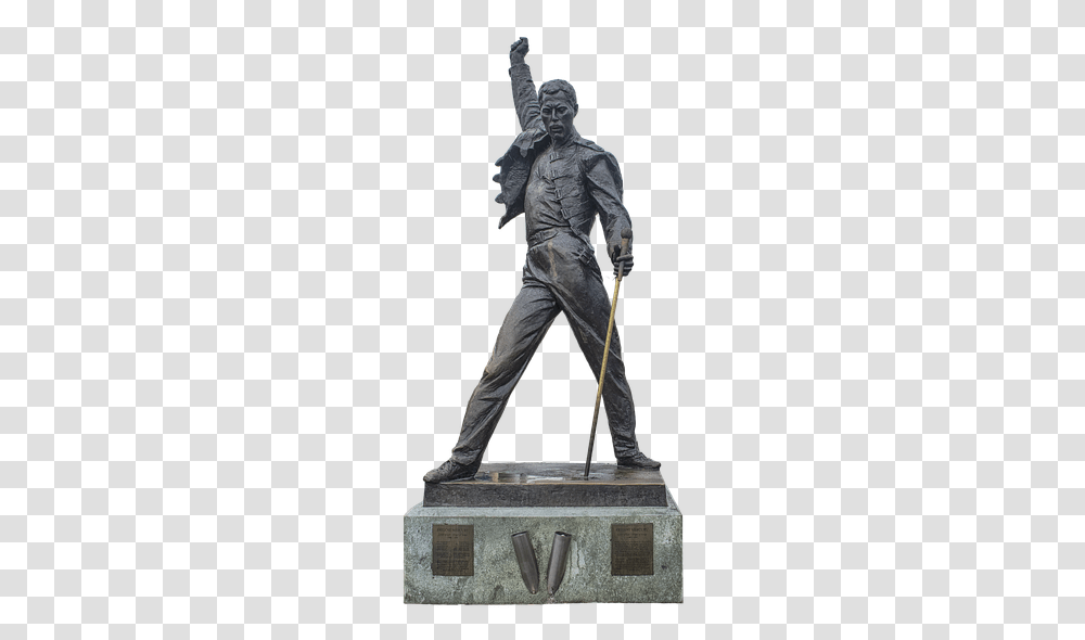 Freddie Mercury Statue, Person, Human, Apparel Transparent Png